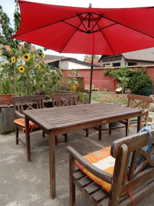 Laendliches Wohnen Zwischen Erfurt Und Gotha Appartement Buitenkant foto
